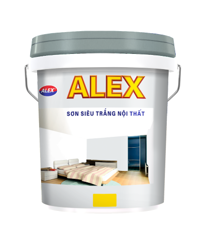 SƠN NỘI THẤT ALEX SIÊU TRẮNG