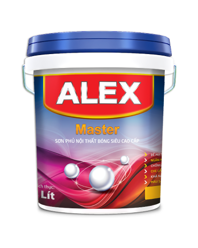 SƠN PHỦ NỘI THẤT ALEX MASTER BÓNG SIÊU CAO CẤP