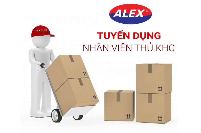 Sơn Alex đang tuyển dụng nhân viên thủ kho (điều vận hàng hóa)
